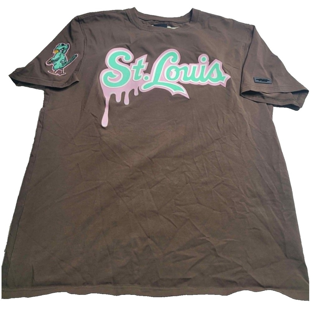 Pro Standard Cooperstown Collection St. Louis Cardinals Brown T-Shirt‎ Large MLB